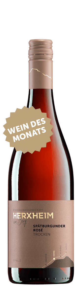 2019 Spätburgunder rosé trocken *Wein des Monats*