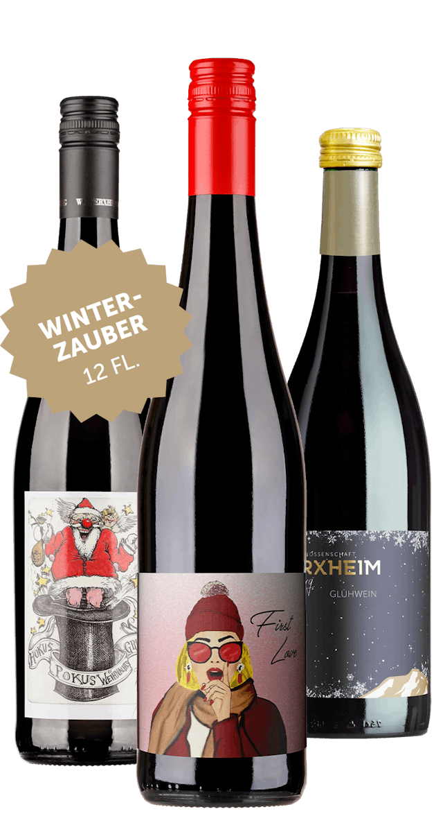 12 Flaschen Winterzauber