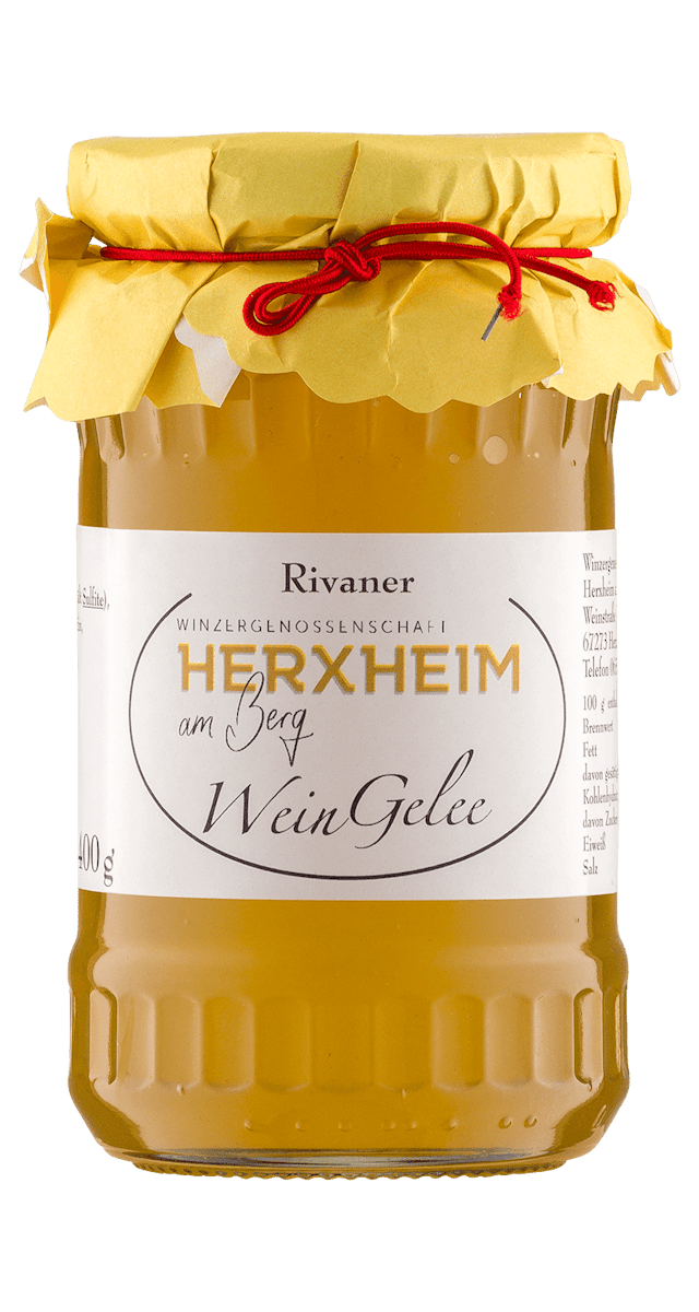 Wein Gelee Rivaner 400g
